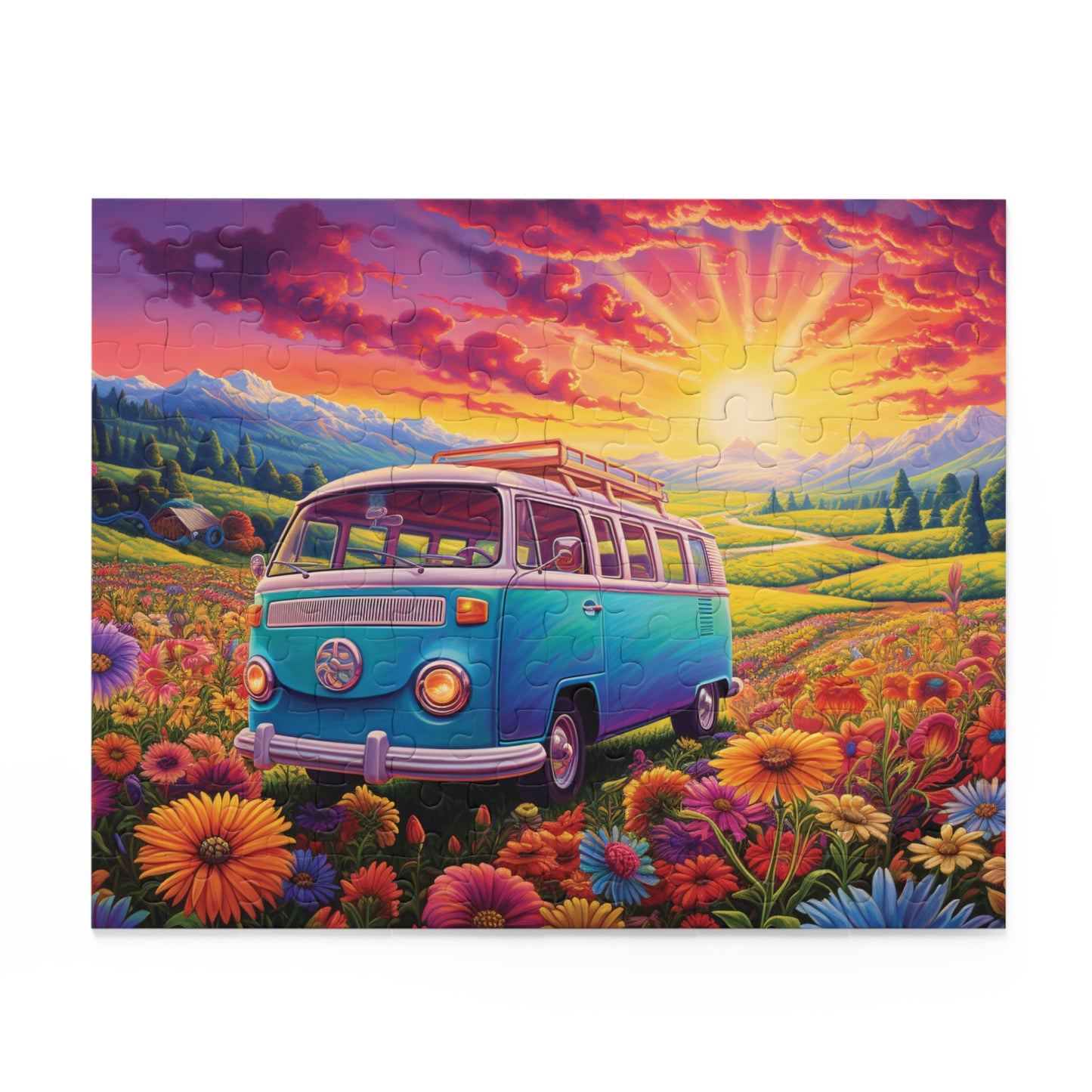 Puzzle, Combi Van (120, 252, 500-Piece) awd-628