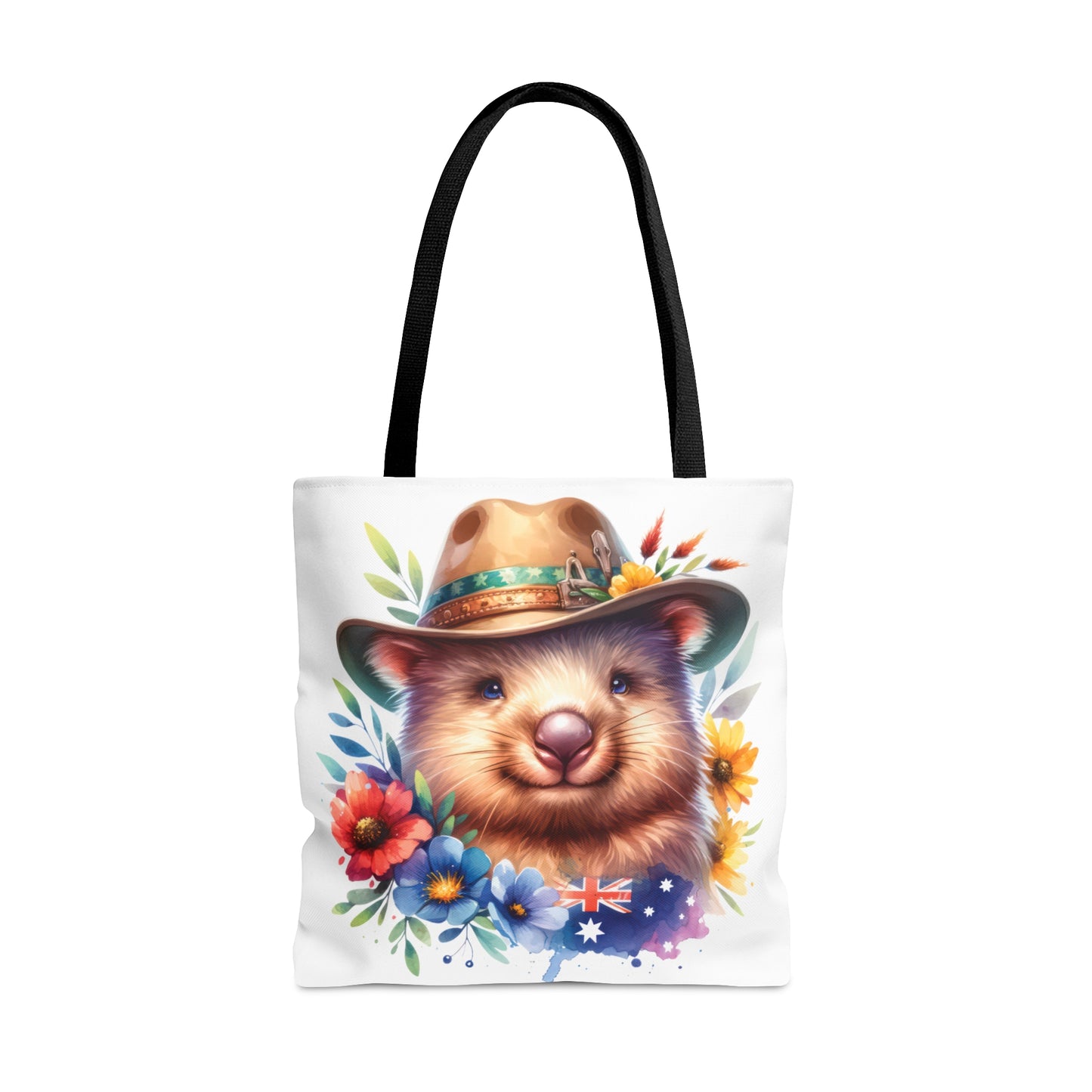 Tote Bag, Australian Animals, Wombat, Personalised/Non-Personalised Tote bag