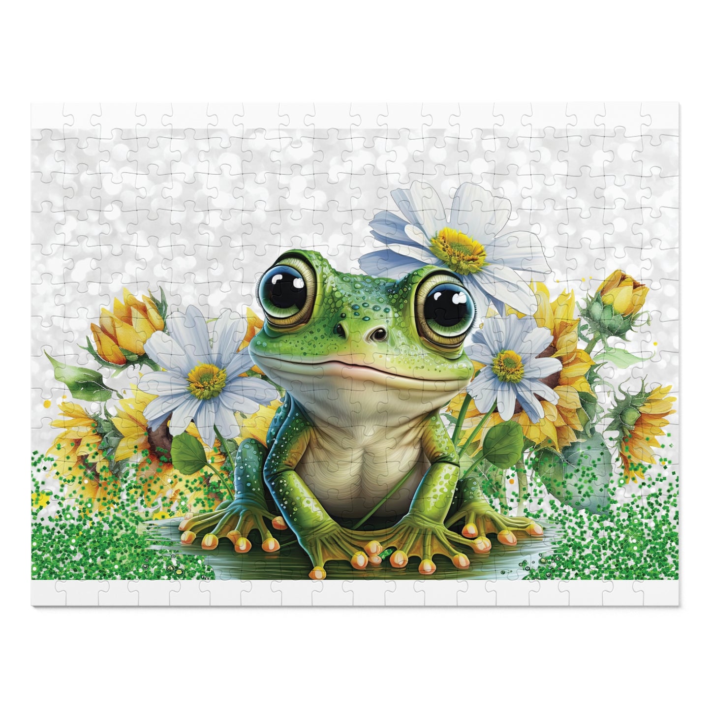 Jigsaw Puzzle, Frog, Personalised/Non-Personalised (30, 110, 252, 500,1000-Piece)