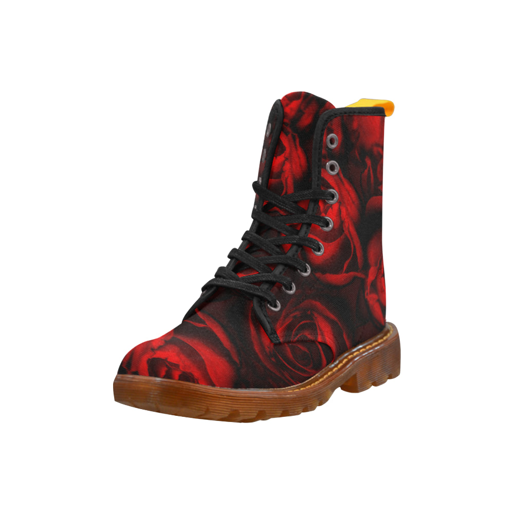 Martin Boots For Women beautiful rose