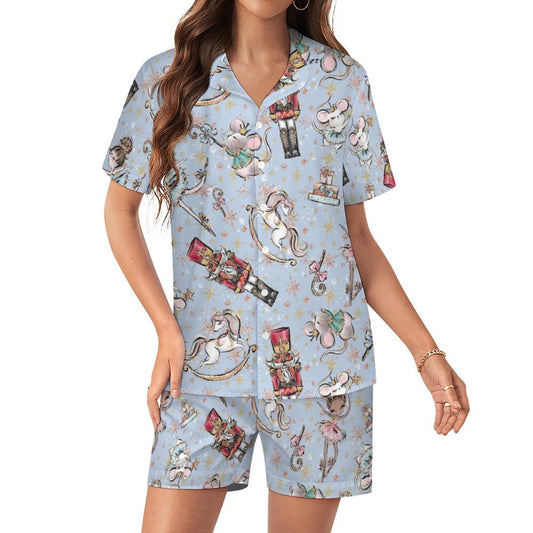 Women's Silk Satin Pajama Set Silk pajama set