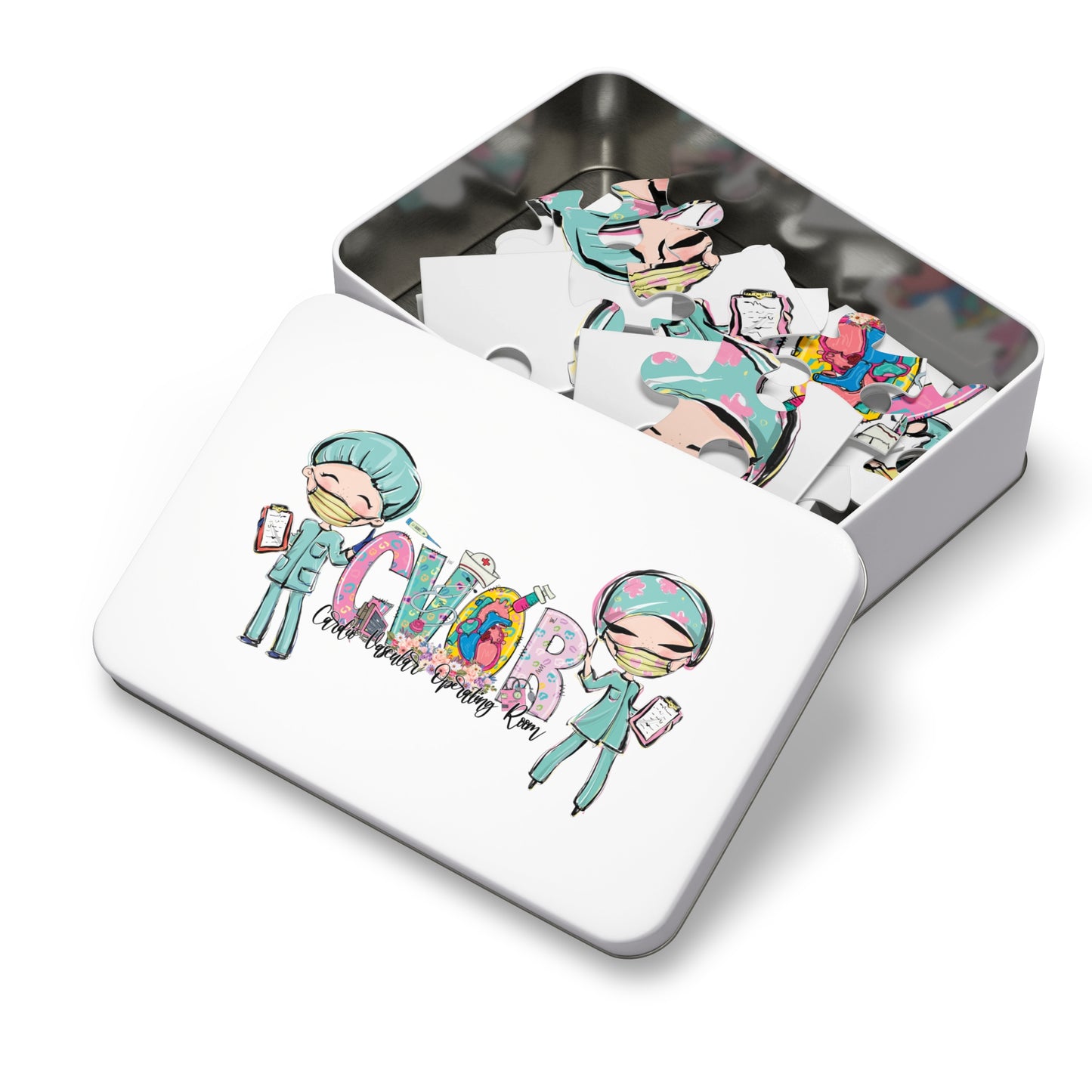 Puzzle, Nurse, CVOR, Personalised/Non-Personalised (30, 110, 252, 500,1000-Piece) awd-620