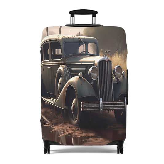 Luggage Cover, Vintage Car, awd-328