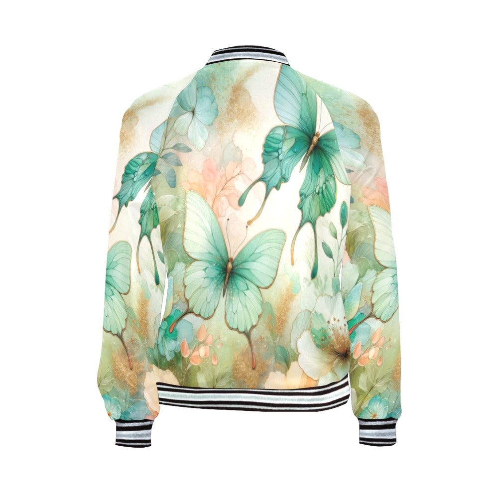 Butterflies awd716 Bomber Jacket for Women