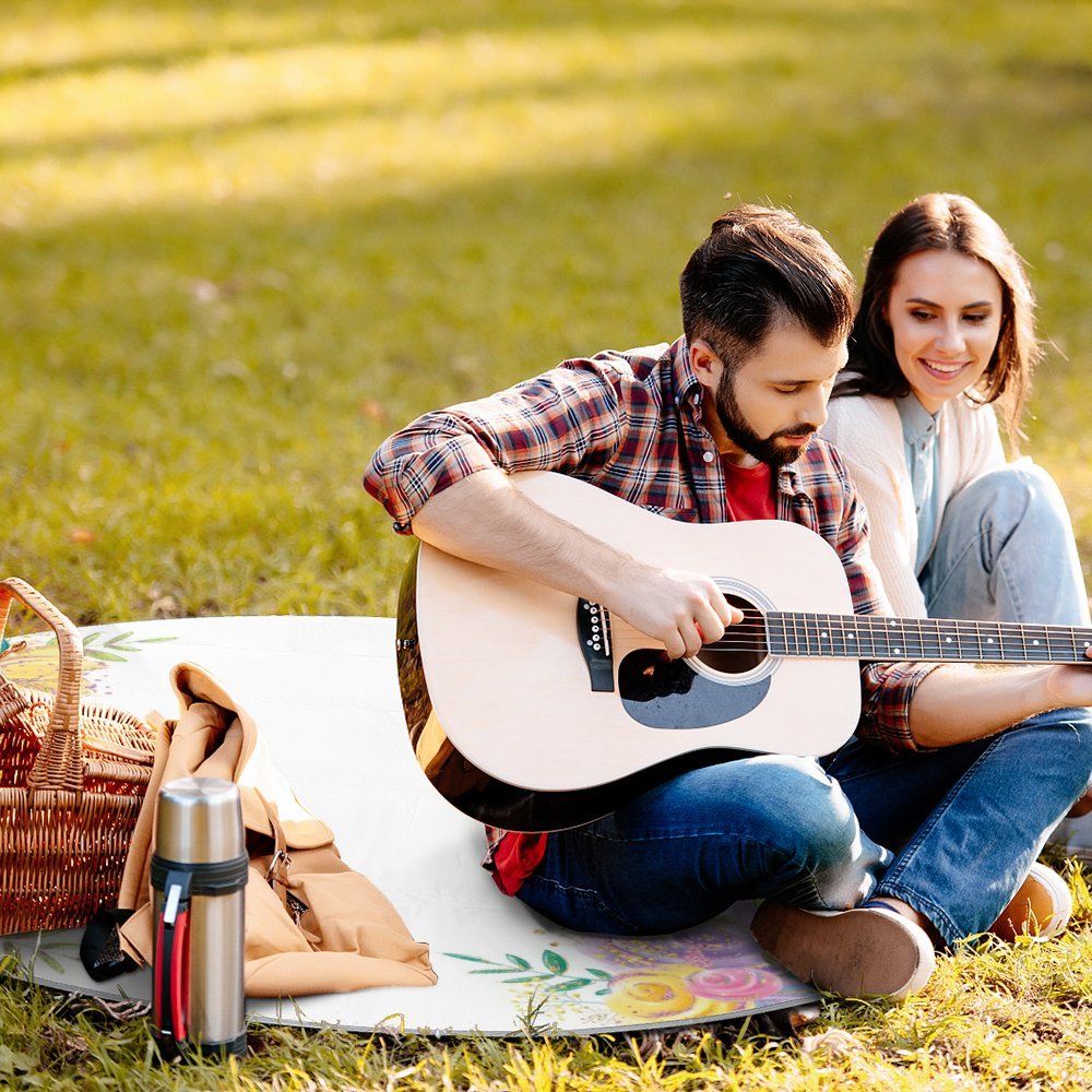 Round Picnic Mat Round outdoor picnic mat