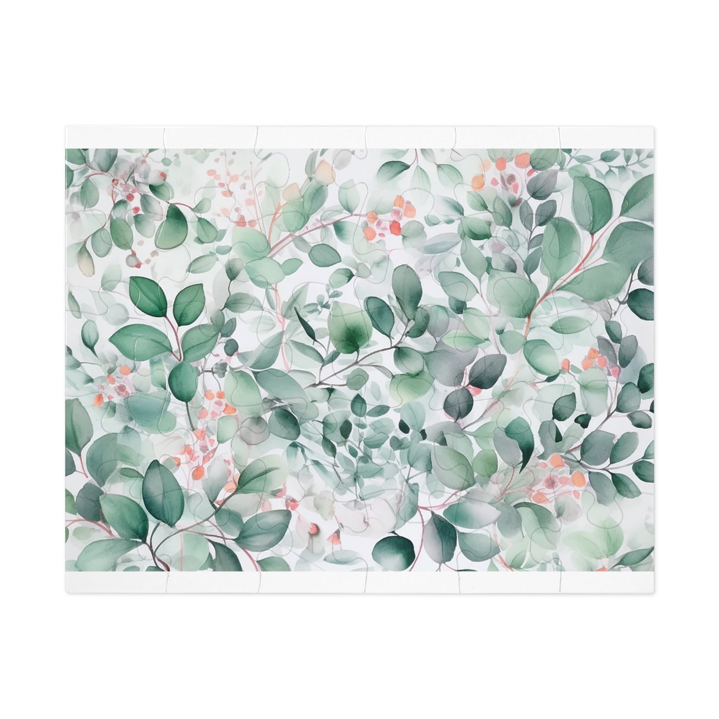 Jigsaw Puzzle, Eucalyptus Leaves, Personalised/Non-Personalised (30, 110, 252, 500,1000-Piece)