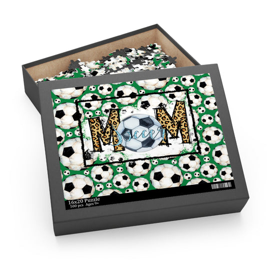 Personalised/Non-Personalised Puzzle, Soccer Mom (120, 252, 500-Piece)