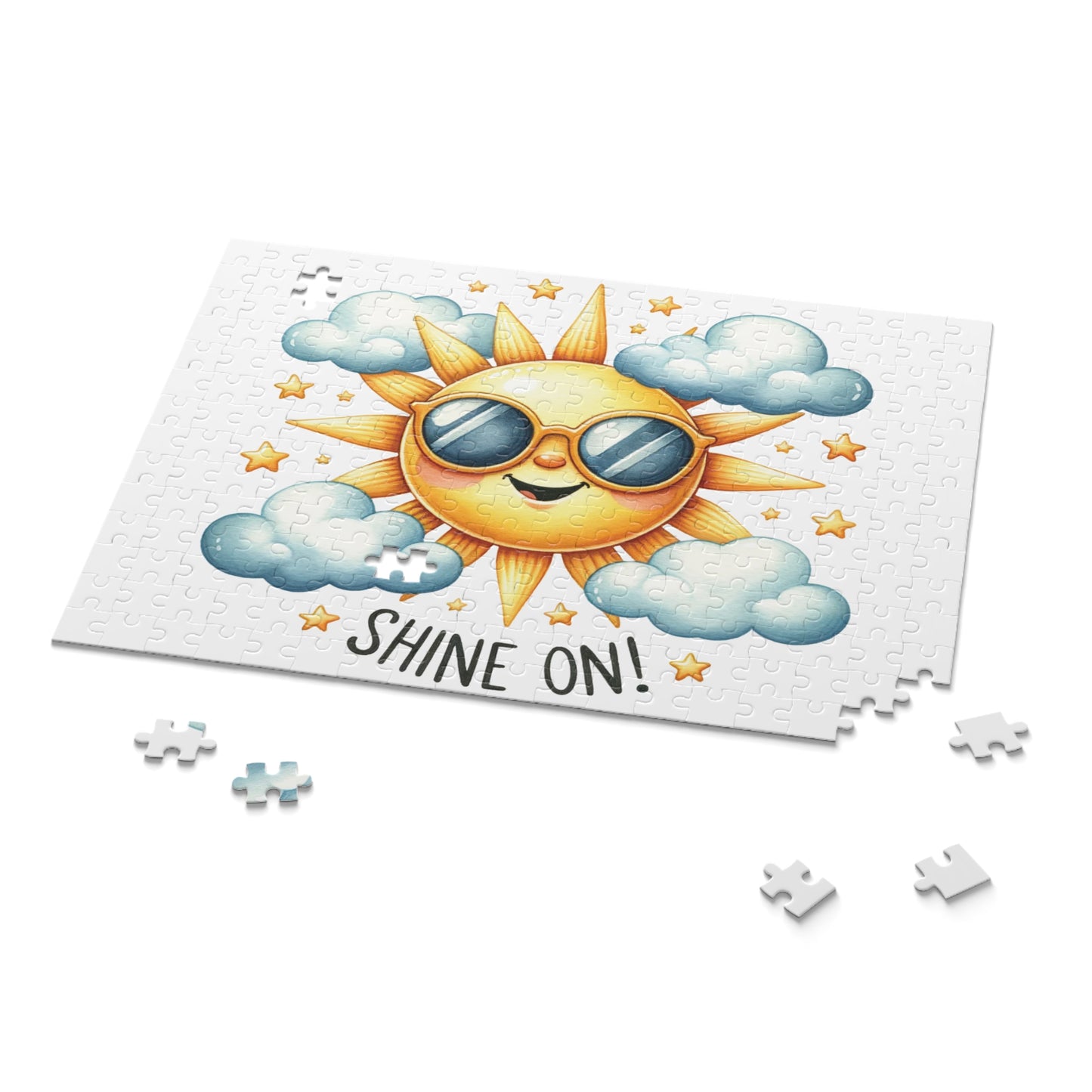 Personalised/Non-Personalised Puzzle, Sun, Shine On (120, 252, 500-Piece)