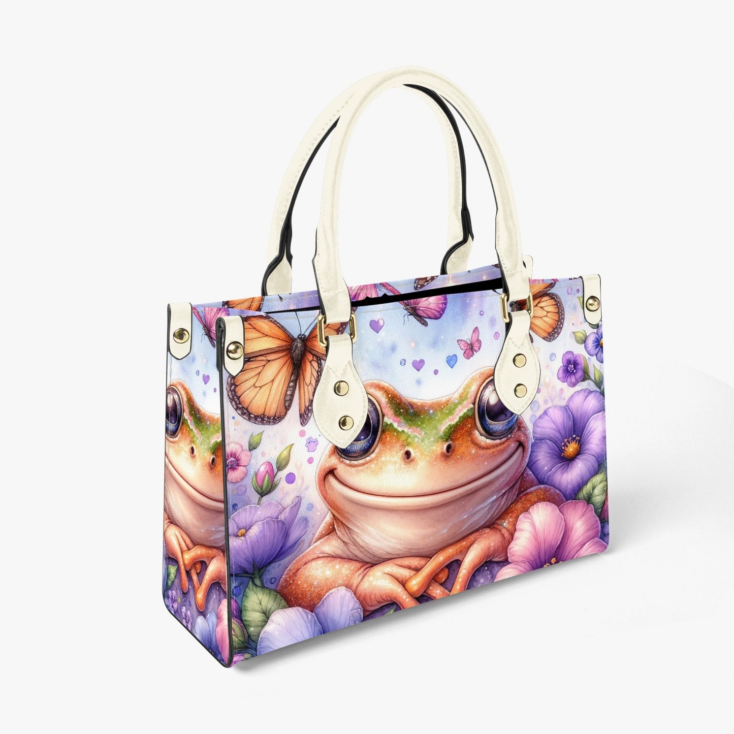 Women's Tote Bag - Long Strap - Frog