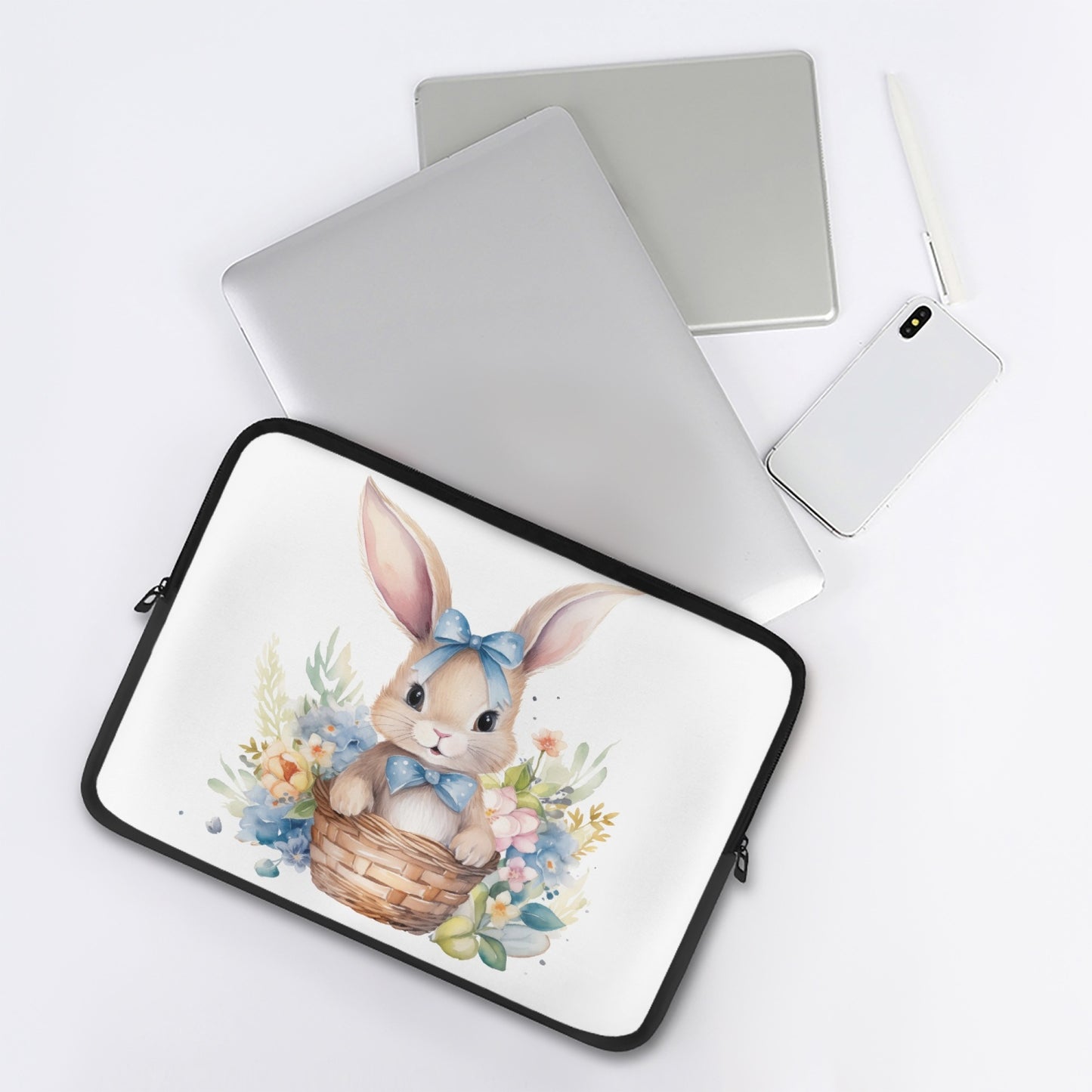 Laptop Sleeve - without handles - Easter Bunny