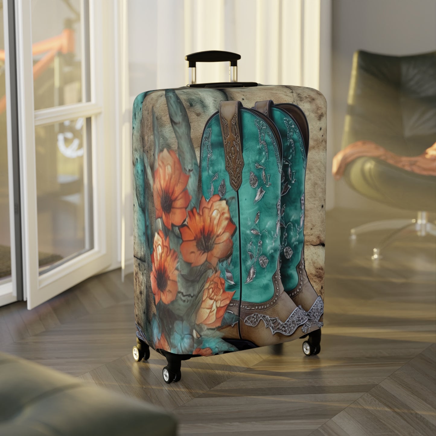 Luggage Cover, Country Boots, awd-031