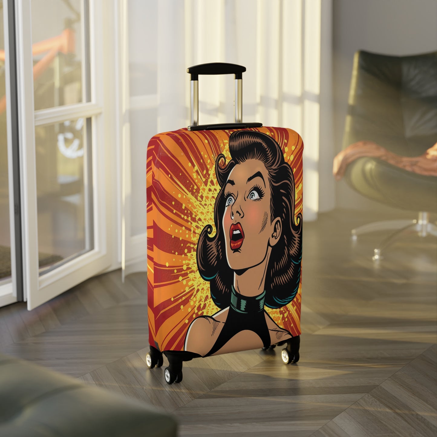 Luggage Cover, Pop Art, awd-709