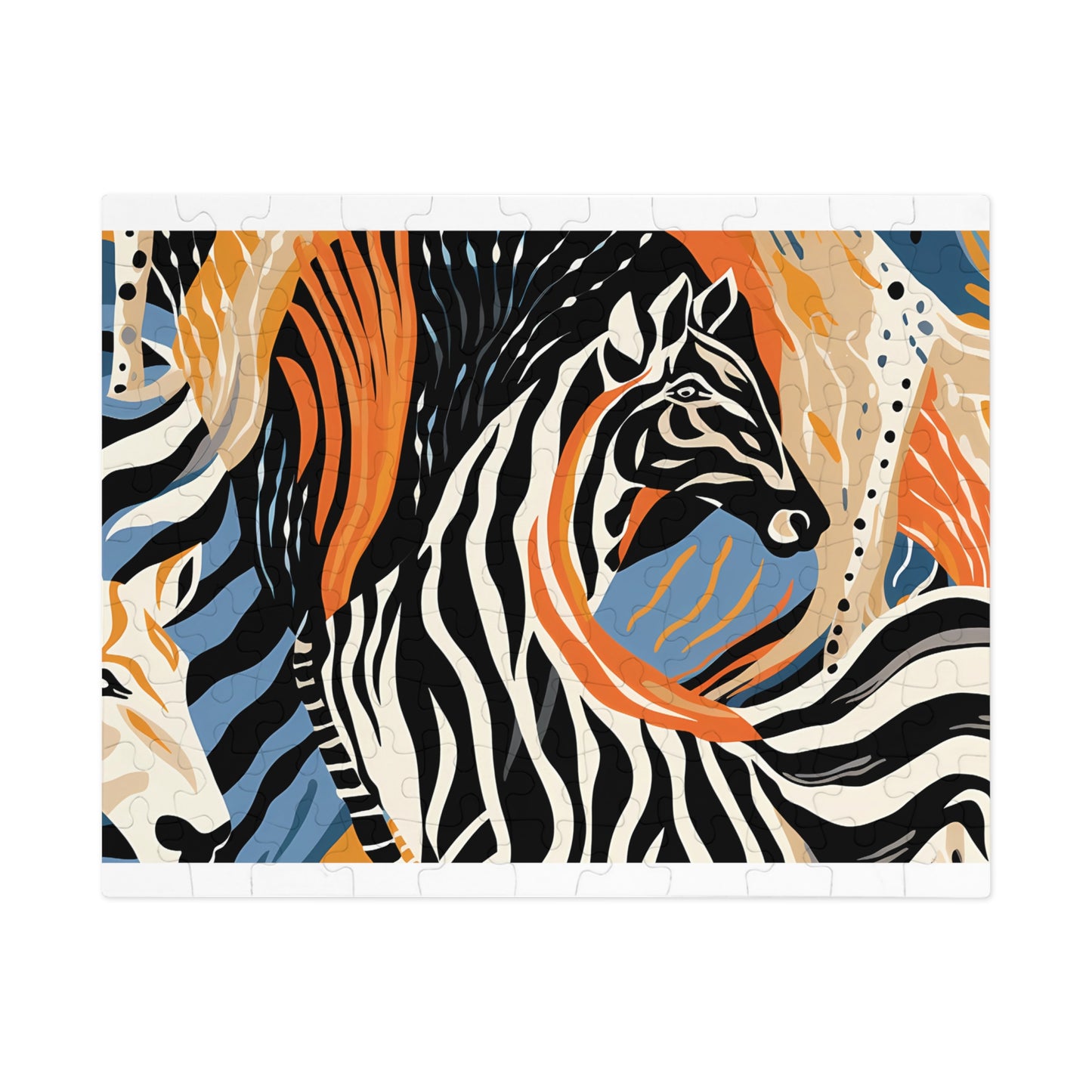 Jigsaw Puzzle, Zebra, Personalised/Non-Personalised (30, 110, 252, 500,1000-Piece)