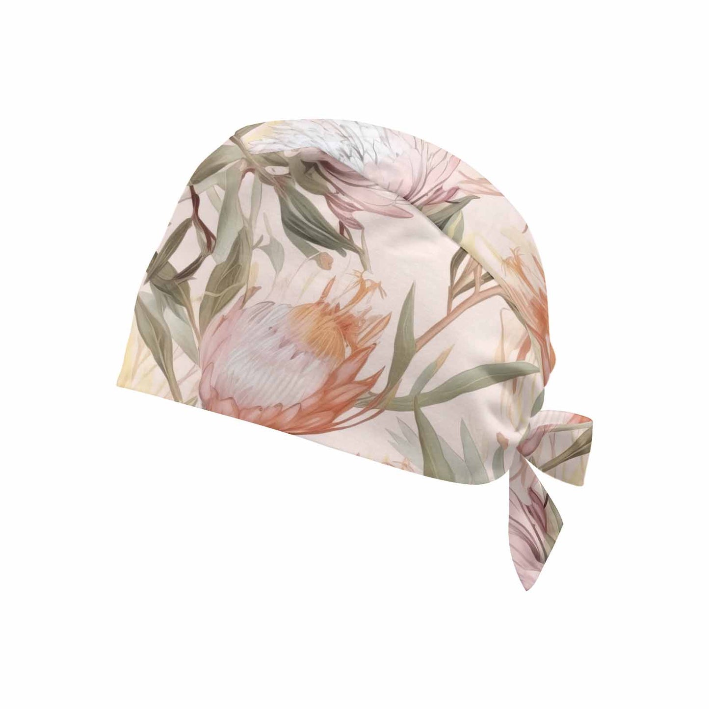 Nurse Scrub Cap Australian Floral 11  Scrub Cap