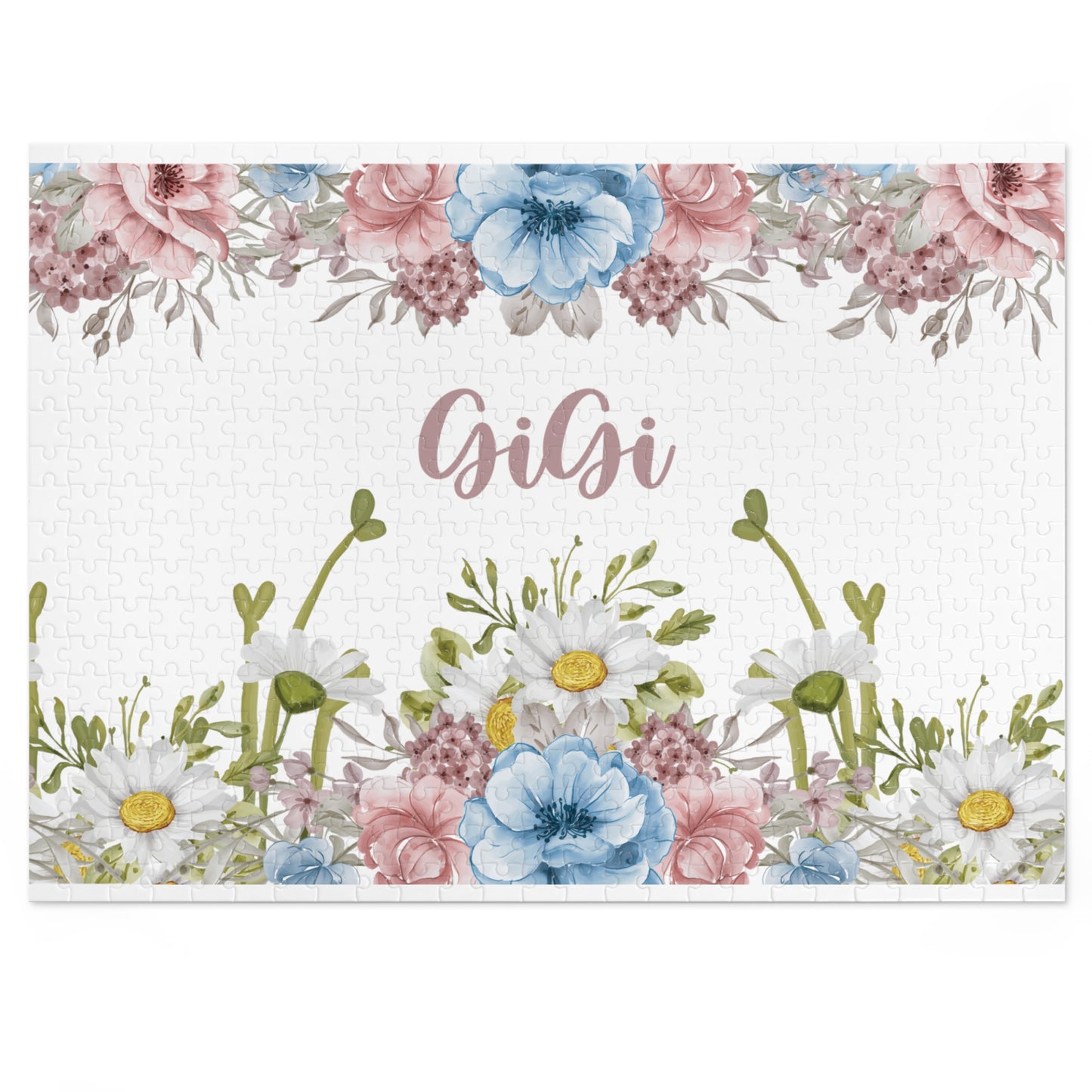 Jigsaw Puzzle, Floral, GiGi, Personalised/Non-Personalised (30, 110, 252, 500,1000-Piece)