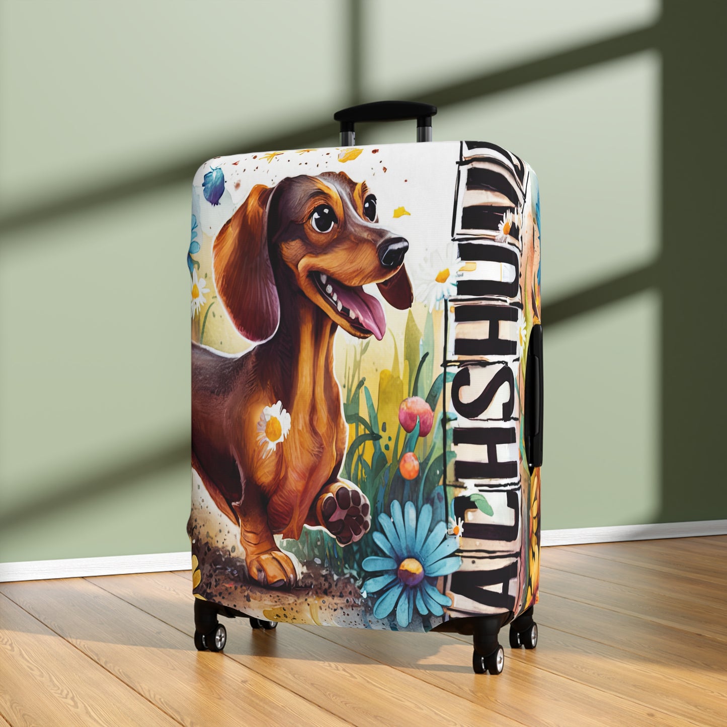 Luggage Cover, Dachshund, awd-1652