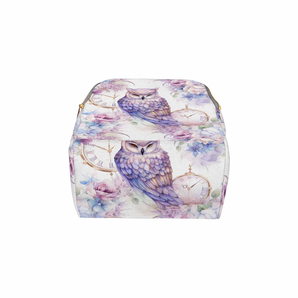 Pastel Owls  Diaper Bag Backpack