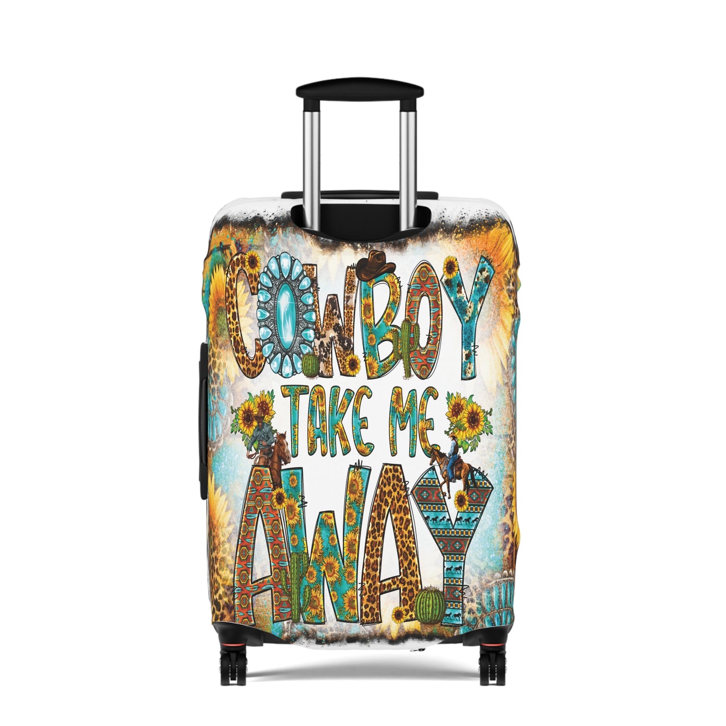 Luggage Cover, Country and Western, Cowboy Take me Away, awd-1026