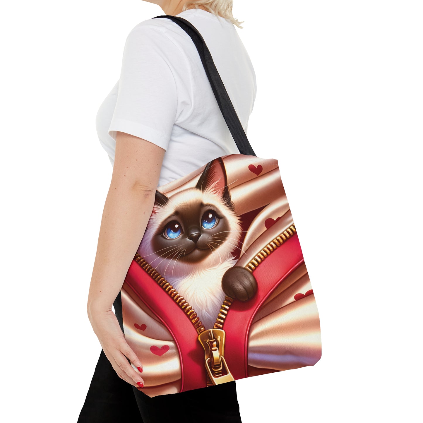 Tote Bag, Cat, Personalised/Non-Personalised Tote bag