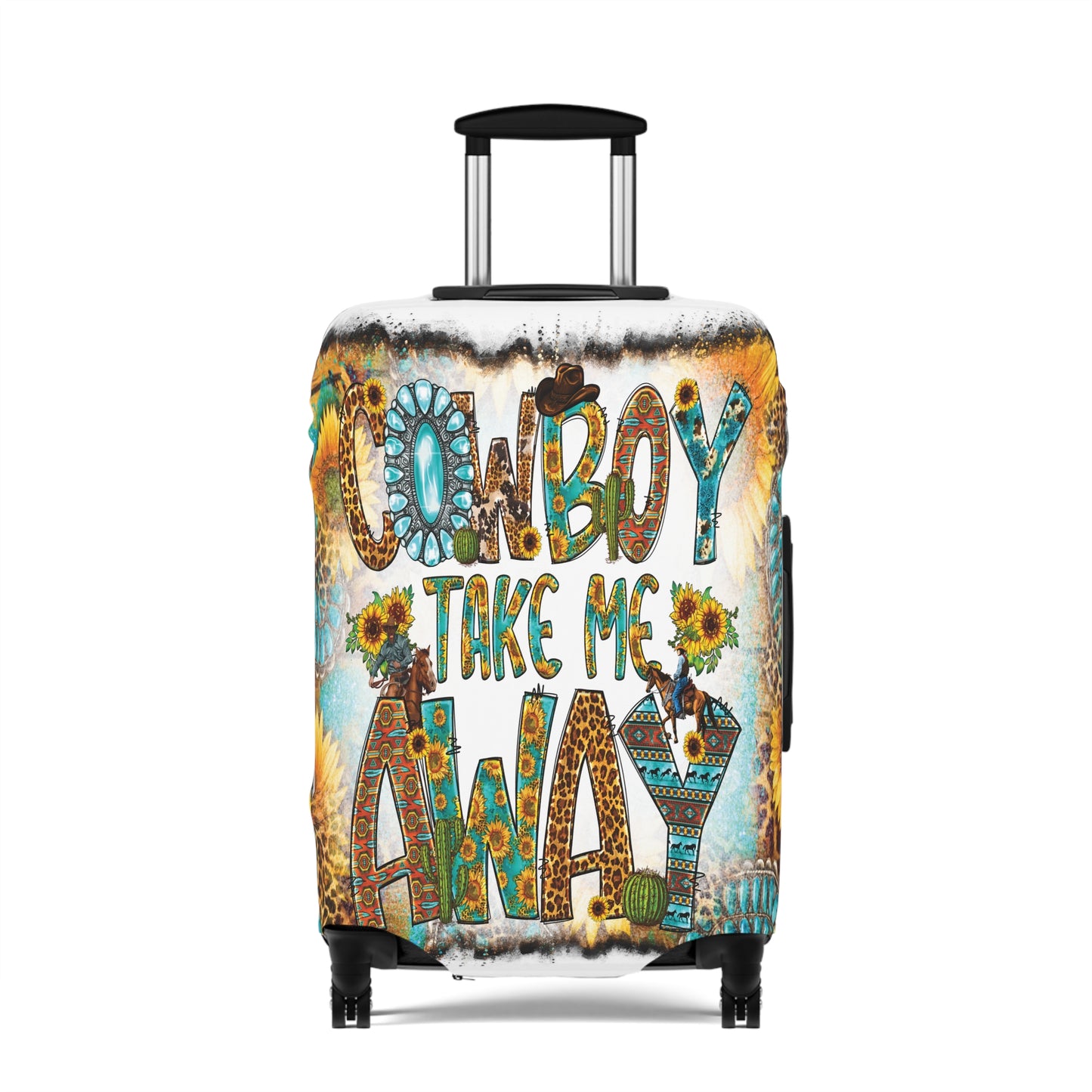 Luggage Cover, Country and Western, Cowboy Take me Away, awd-1026