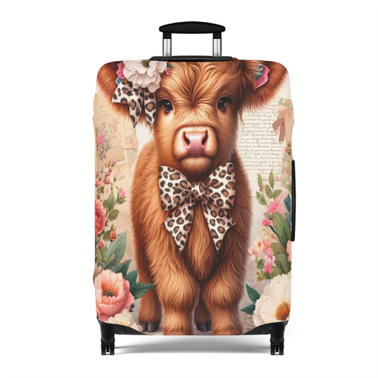 Luggage Cover, Highland Cow, awd-5001