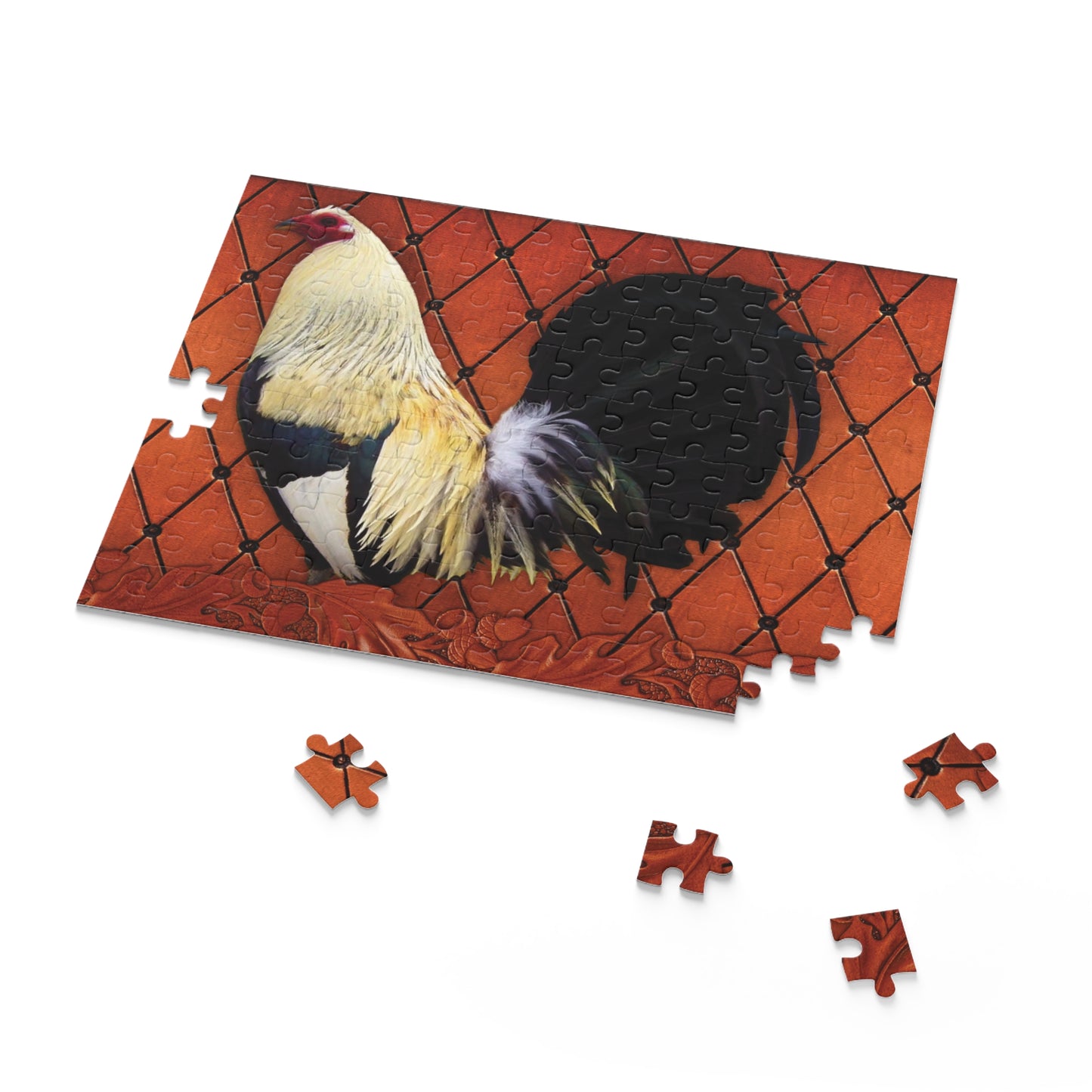 Personalised/Non-Personalised Puzzle, Chicken/Rooster (120, 252, 500-Piece)