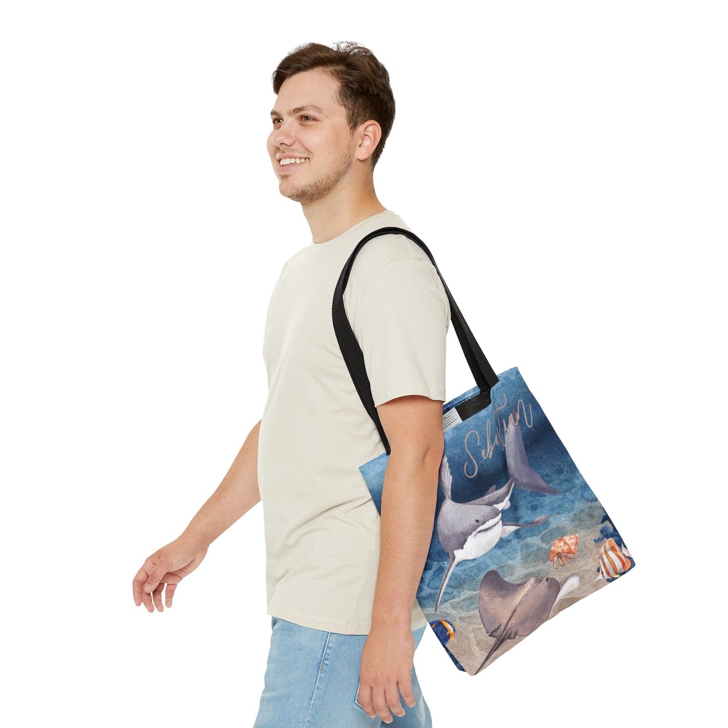 Tote Bag, Shark bag, Beach Tote Bag