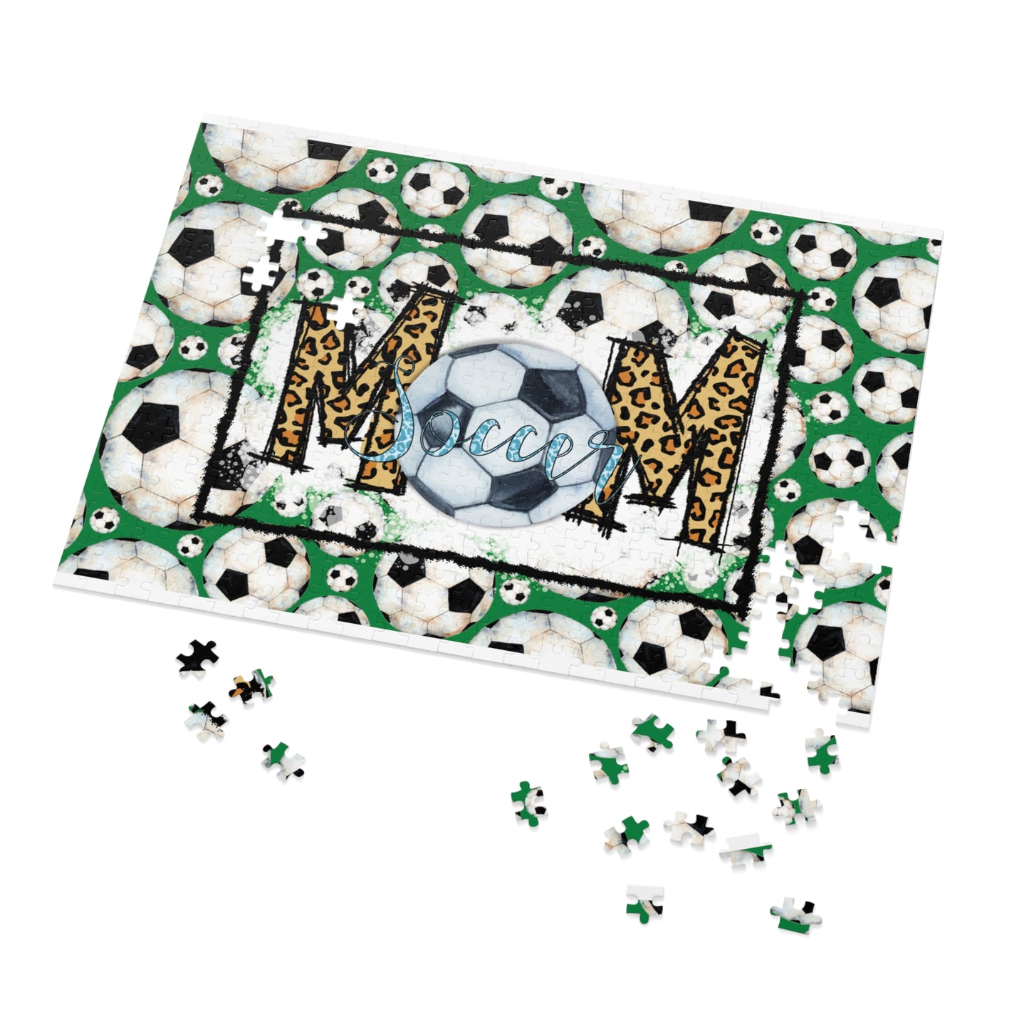 Jigsaw Puzzle, Soccer, Mom, Personalised/Non-Personalised (30, 110, 252, 500,1000-Piece)