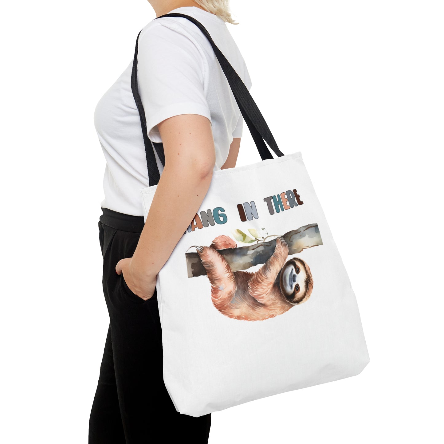 Tote Bag, Sloth, Personalised/Non-Personalised Tote bag