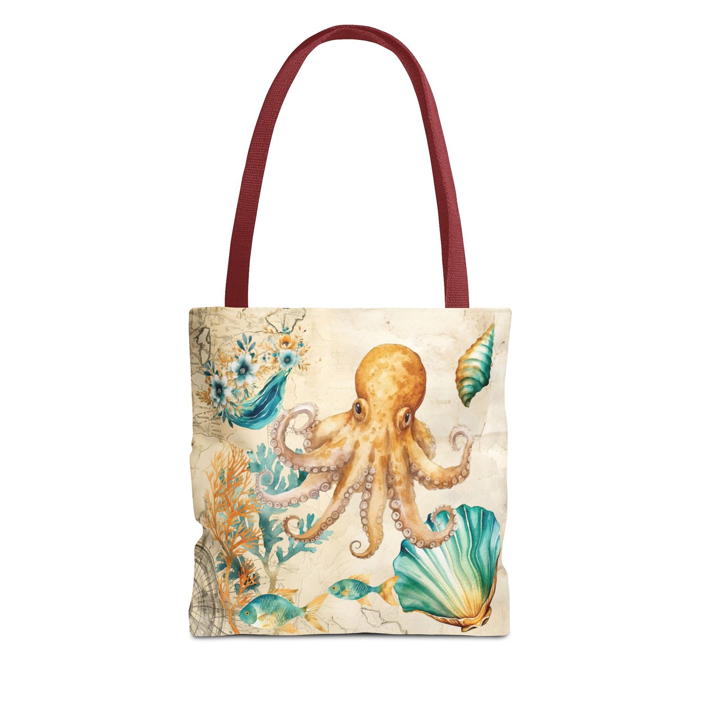 Tote Bag, Nautical bag, Beach Tote Bag