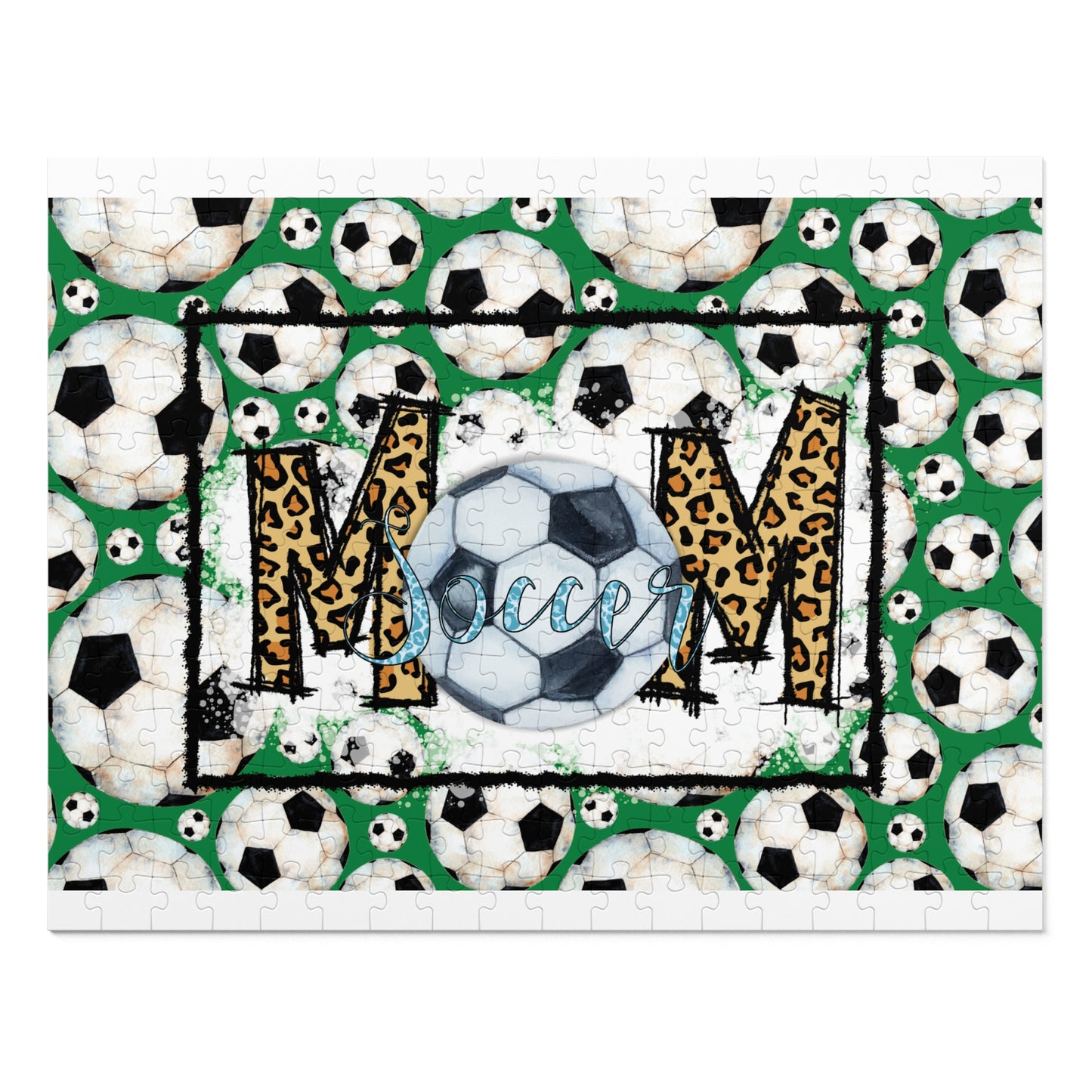 Jigsaw Puzzle, Soccer, Mom, Personalised/Non-Personalised (30, 110, 252, 500,1000-Piece)