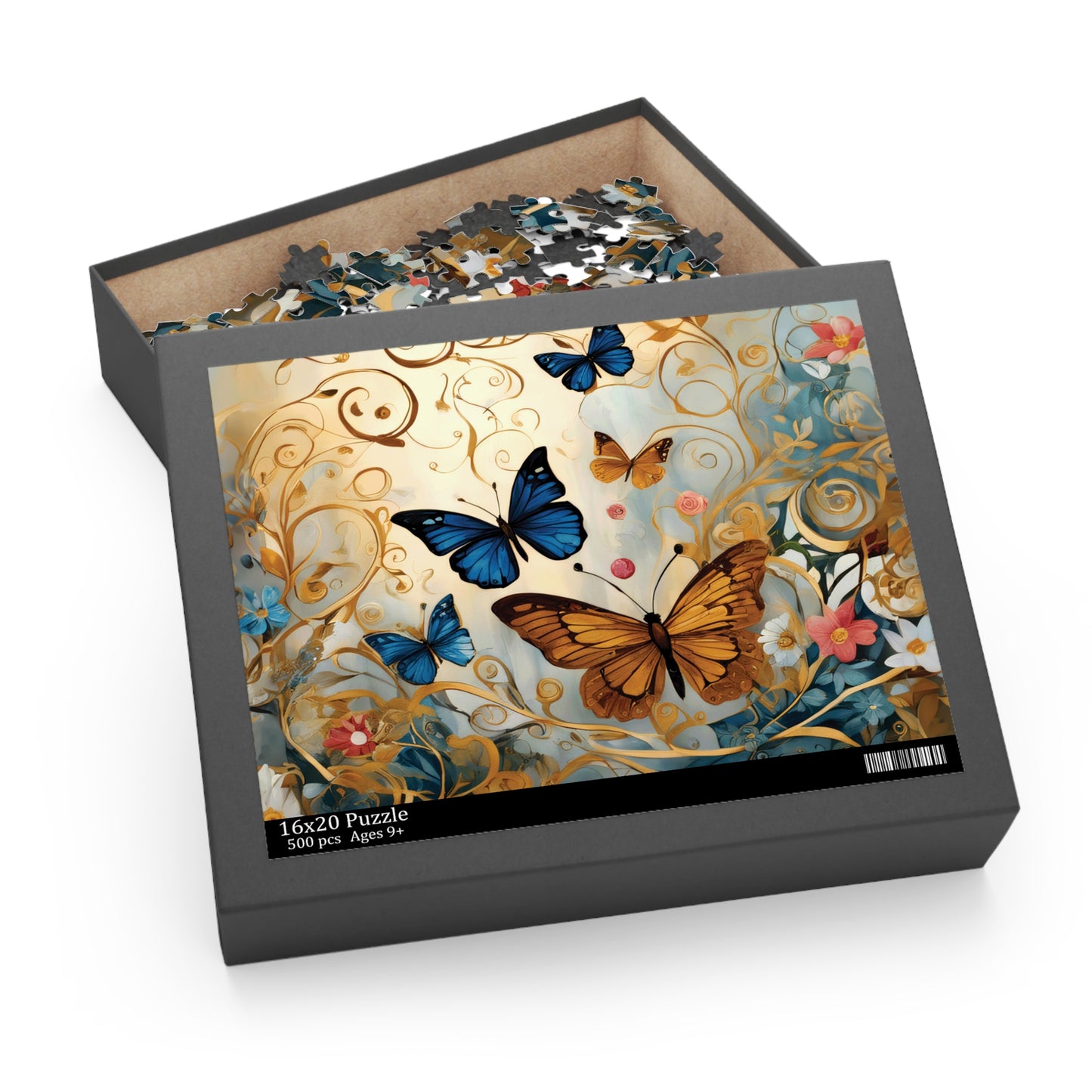 Personalised/Non-Personalised Puzzle, Butterfly Dreams (120, 252, 500-Piece)