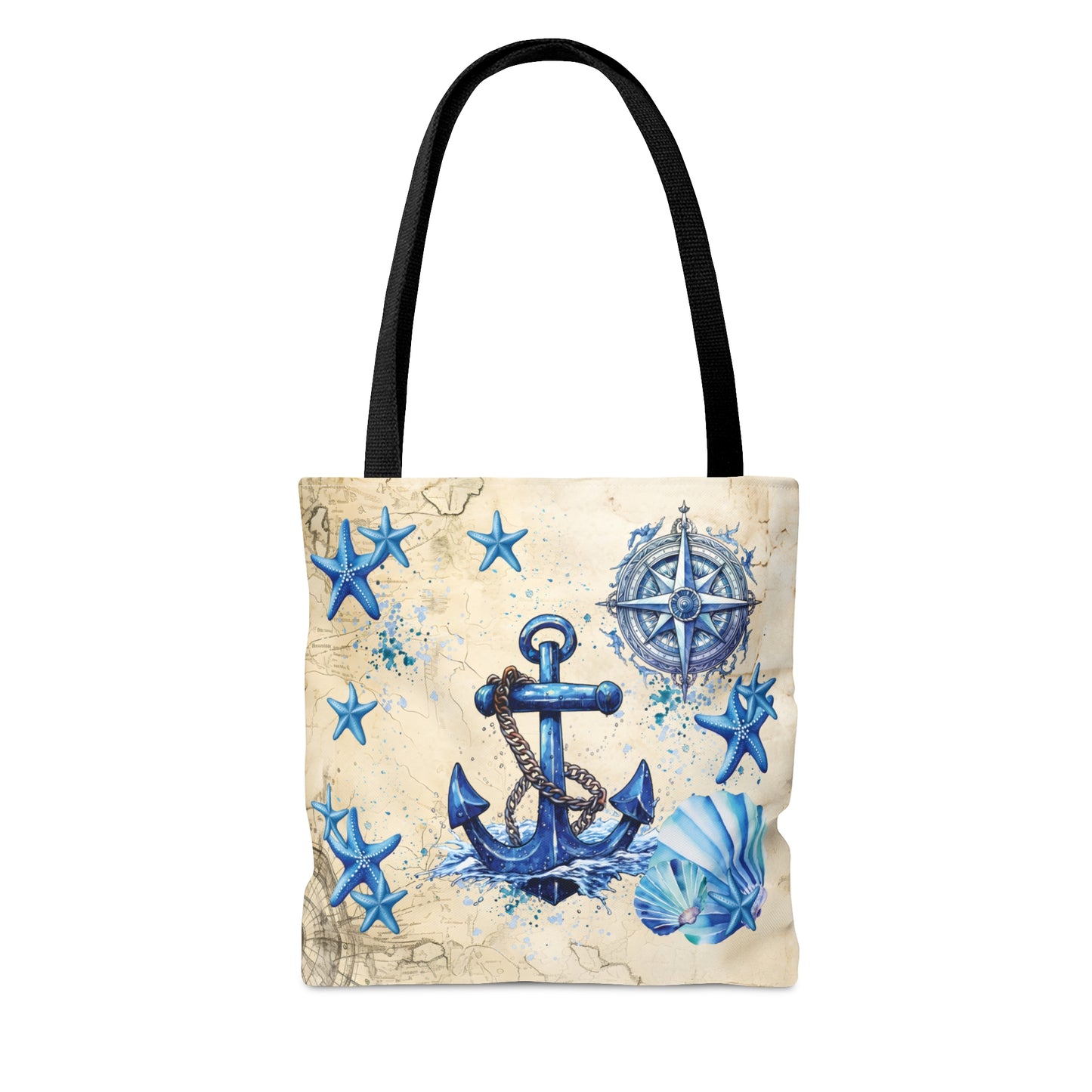 Tote Bag, Nautical bag, Beach Tote Bag