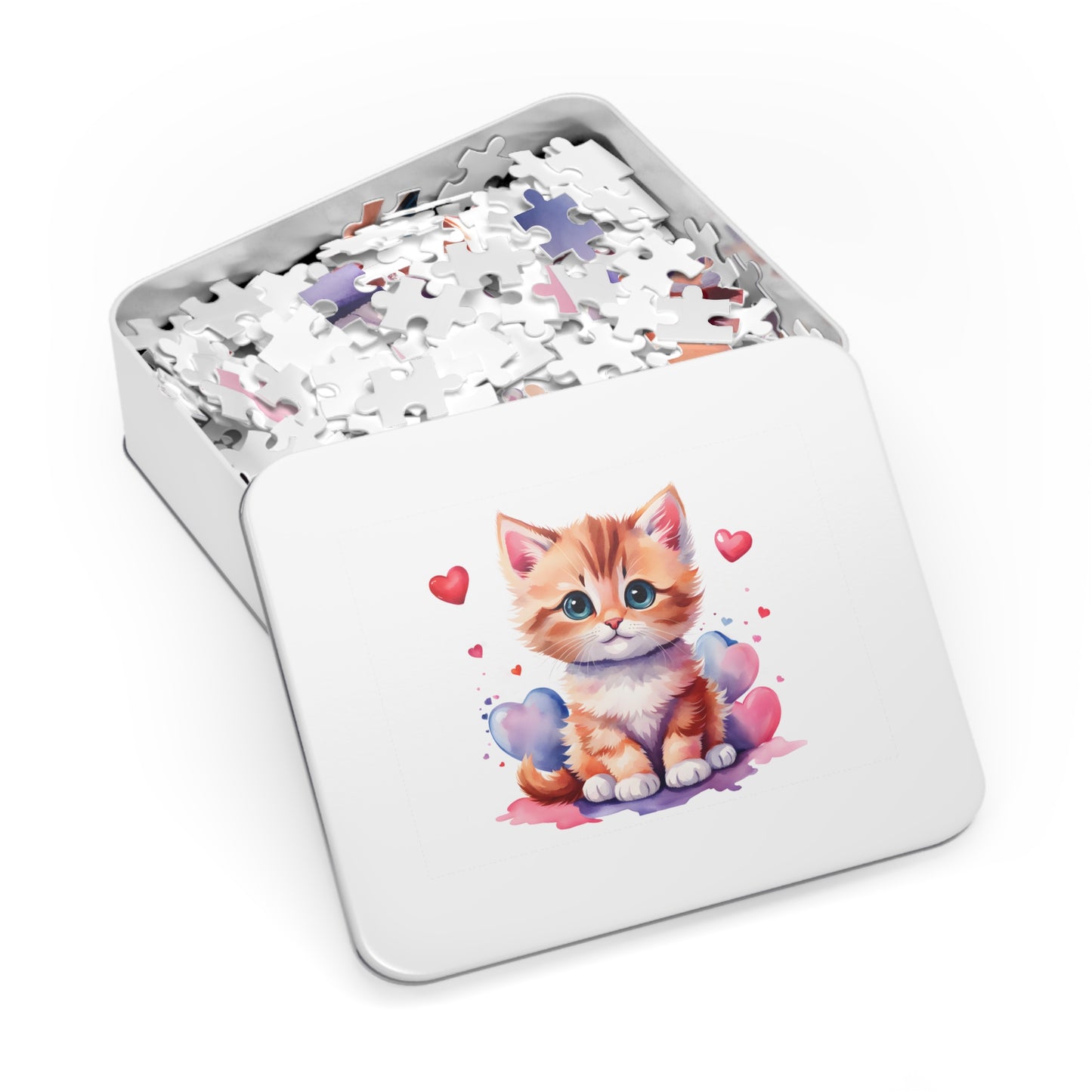 Jigsaw Puzzle, Cat, Personalised/Non-Personalised (30, 110, 252, 500,1000-Piece)