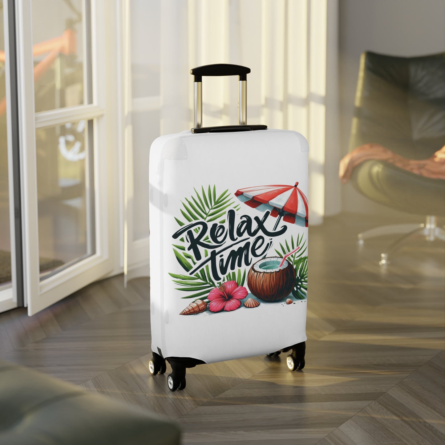 Luggage Cover, Travel, Relax Time, awd-4014