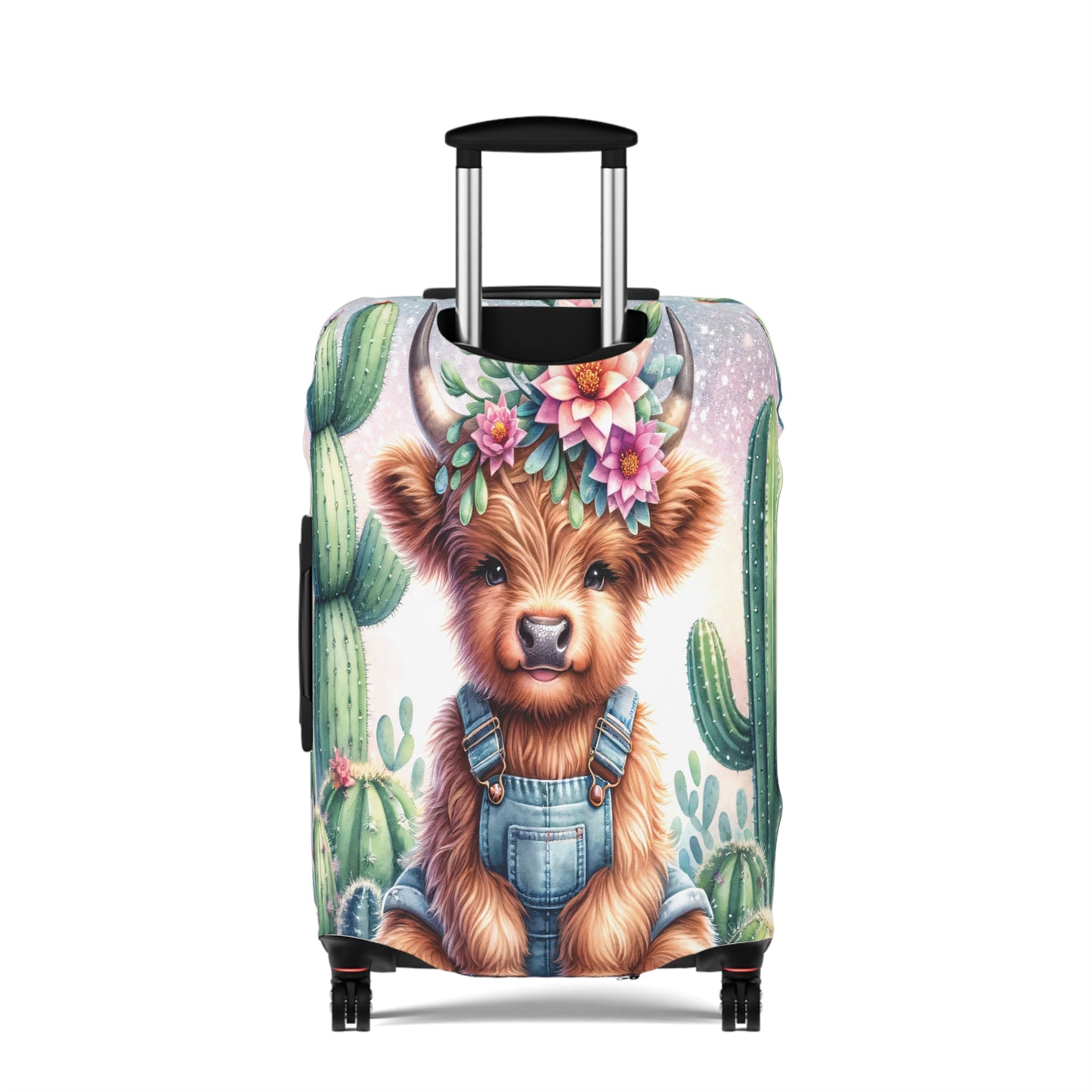 Luggage Cover, Highland Cow, awd-1160