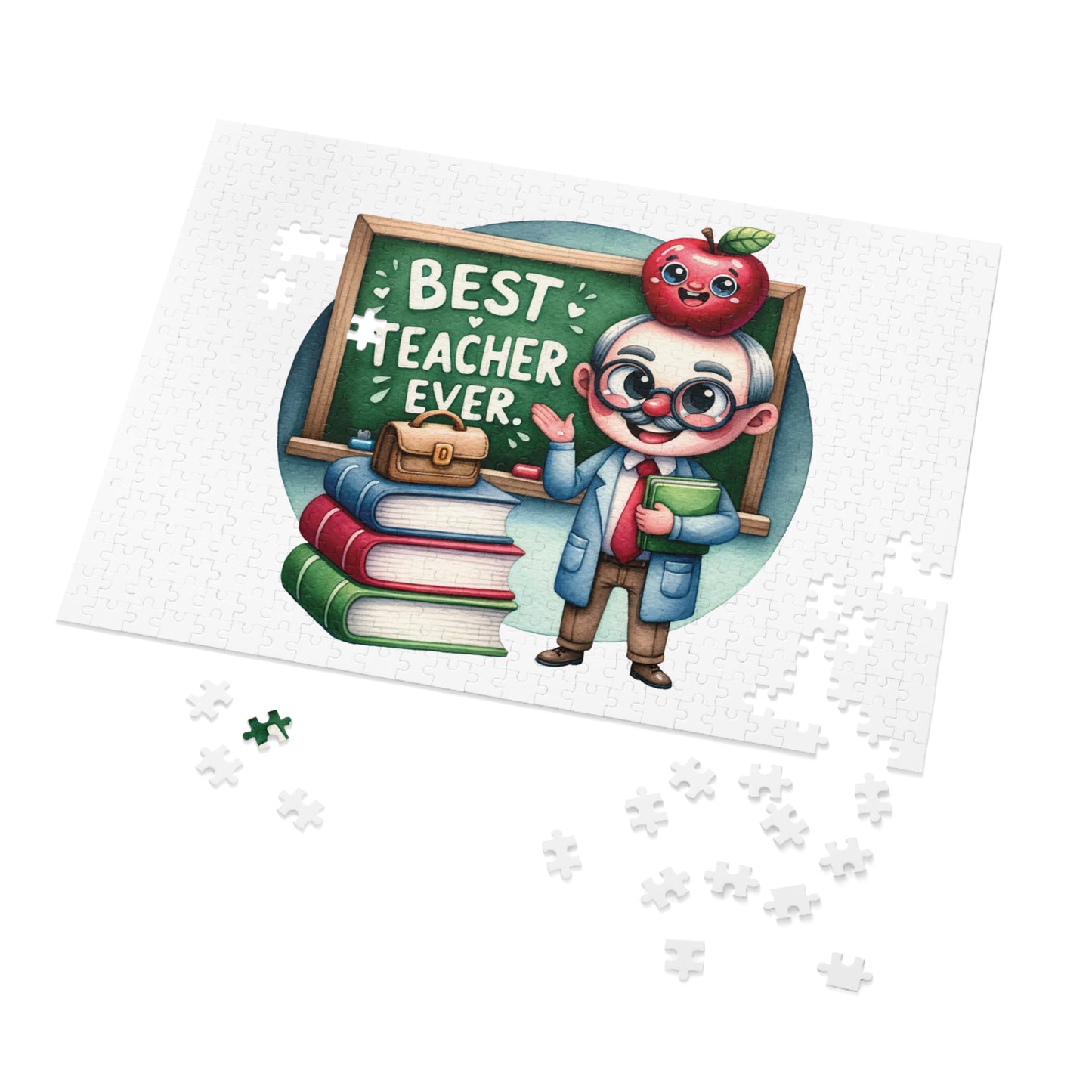 Jigsaw Puzzle, Teacher, Personalised/Non-Personalised (30, 110, 252, 500,1000-Piece)