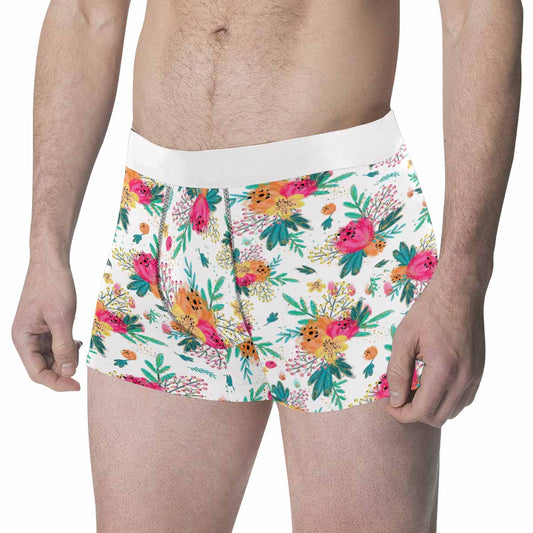 Australian Floral  Men's All Over Print Boxer Briefs (Made In AUS)