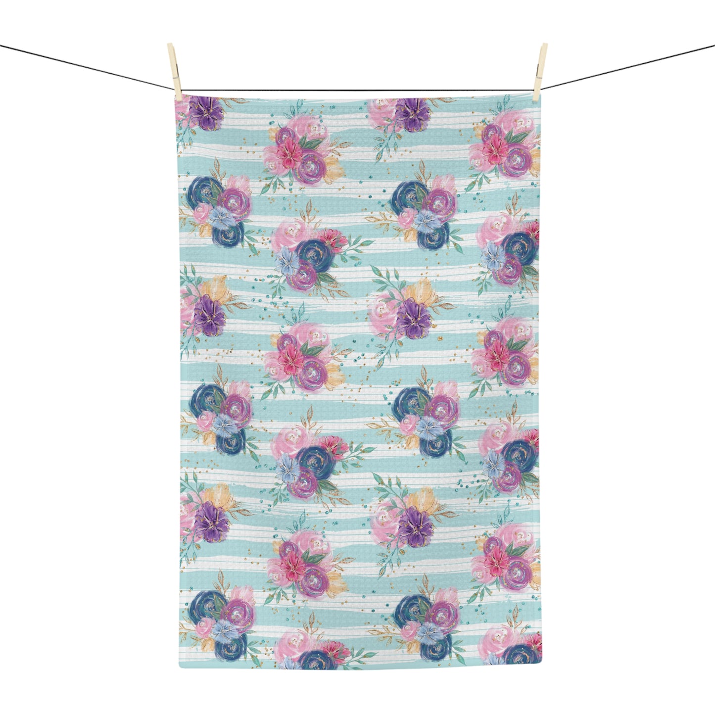 Microfiber Tea Towel Floral