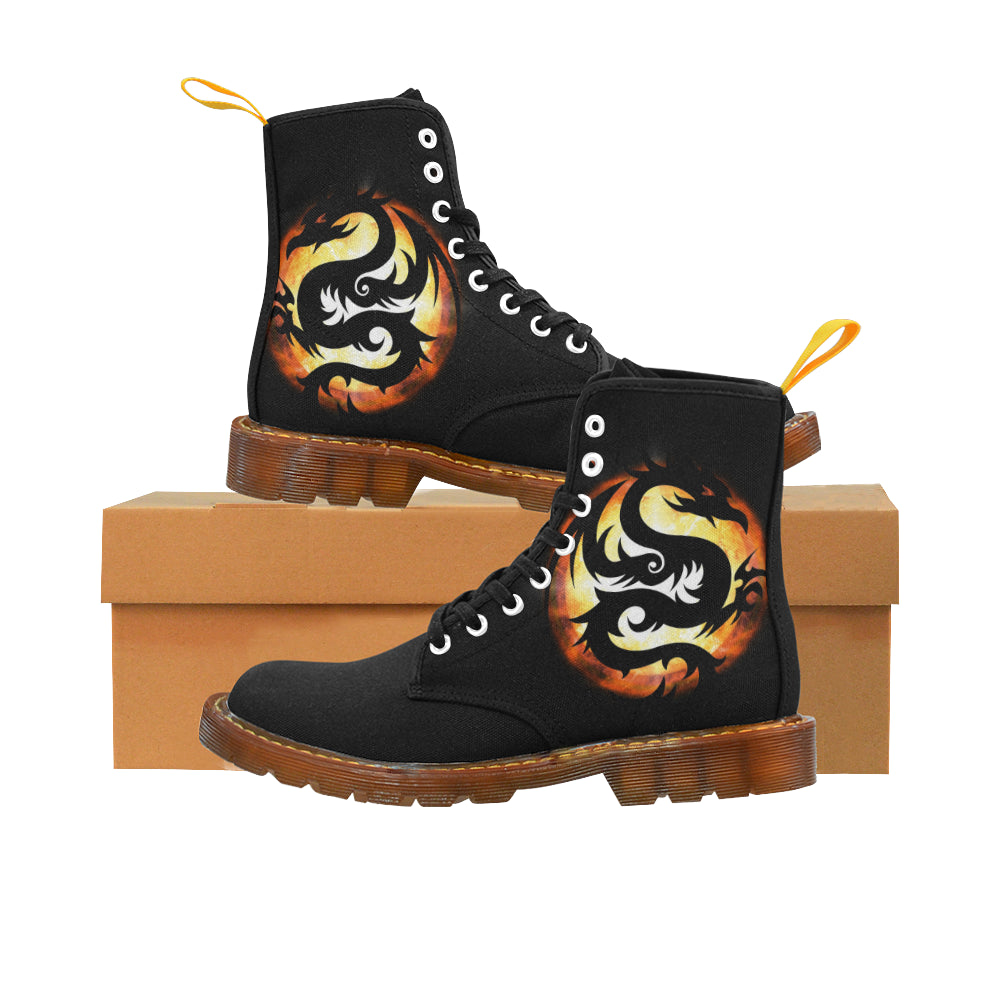 dragon Martin Boots For Women dragon