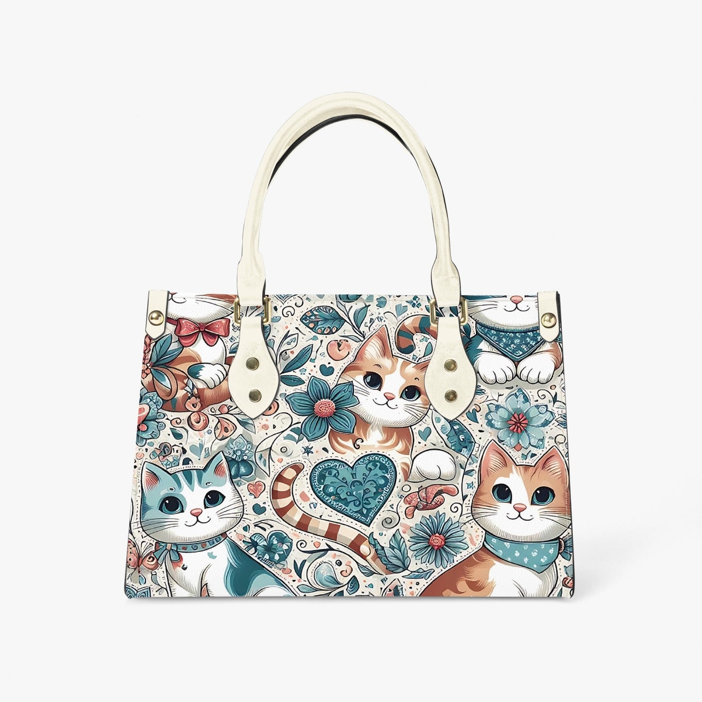 Women's Tote Bag - Long Strap - Cats