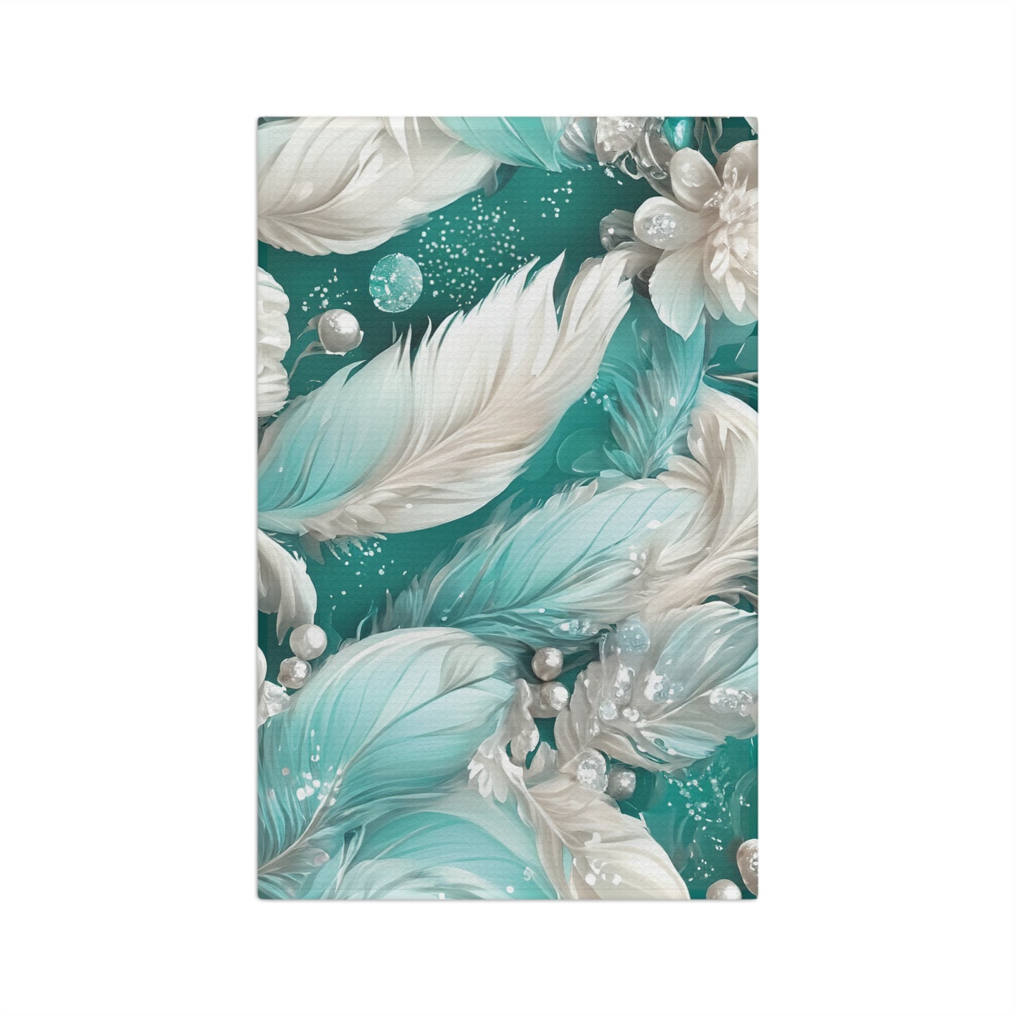 Microfiber Tea Towel Floral