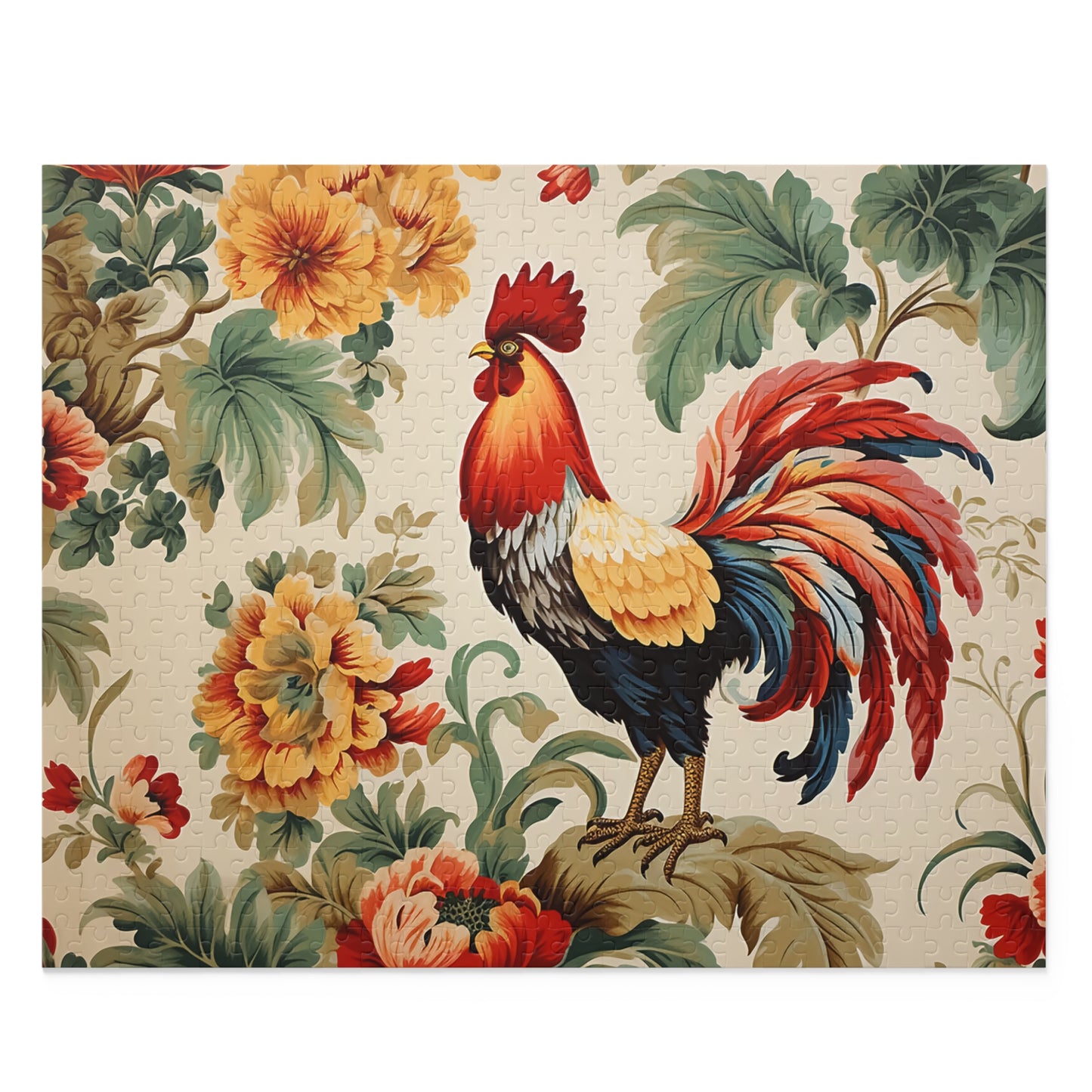 Personalised/Non-Personalised Puzzle, Chickens/Rooster (120, 252, 500-Piece)