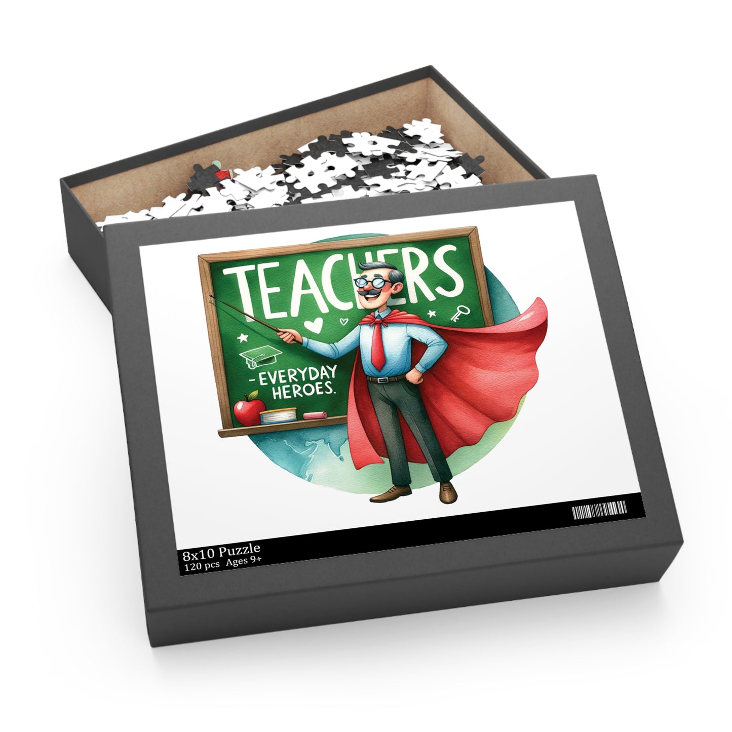 Personalised/Non-Personalised Puzzle, Teacher (120, 252, 500-Piece)