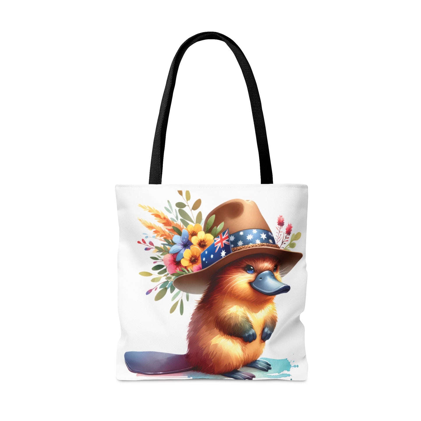 Tote Bag, Australian Animals, Platypus, Personalised/Non-Personalised Tote bag