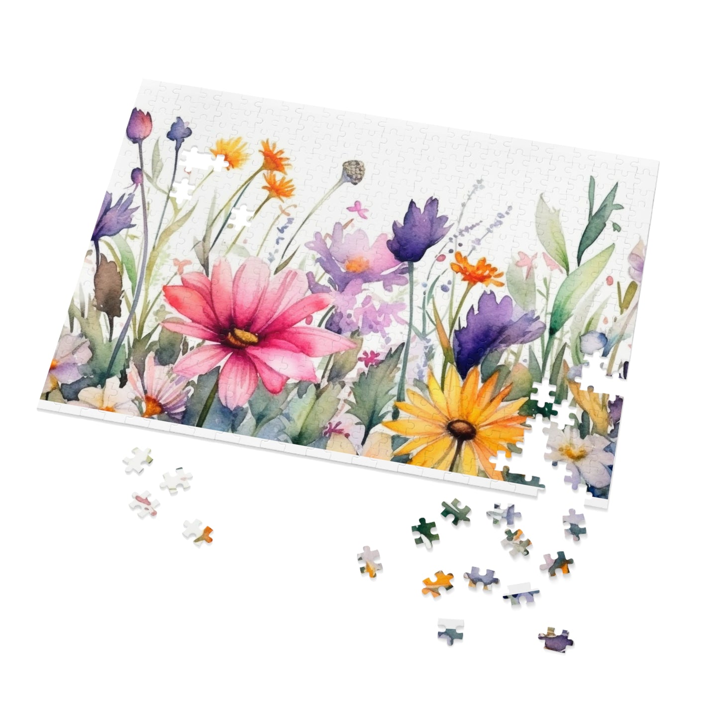 Jigsaw Puzzle, Floral, Personalised/Non-Personalised (30, 110, 252, 500,1000-Piece)