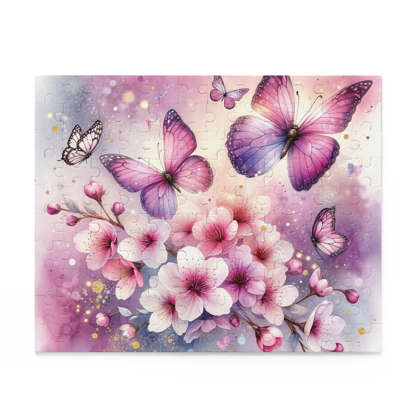 Personalised/Non-Personalised Puzzle, Butterfly Dreams (120, 252, 500-Piece)