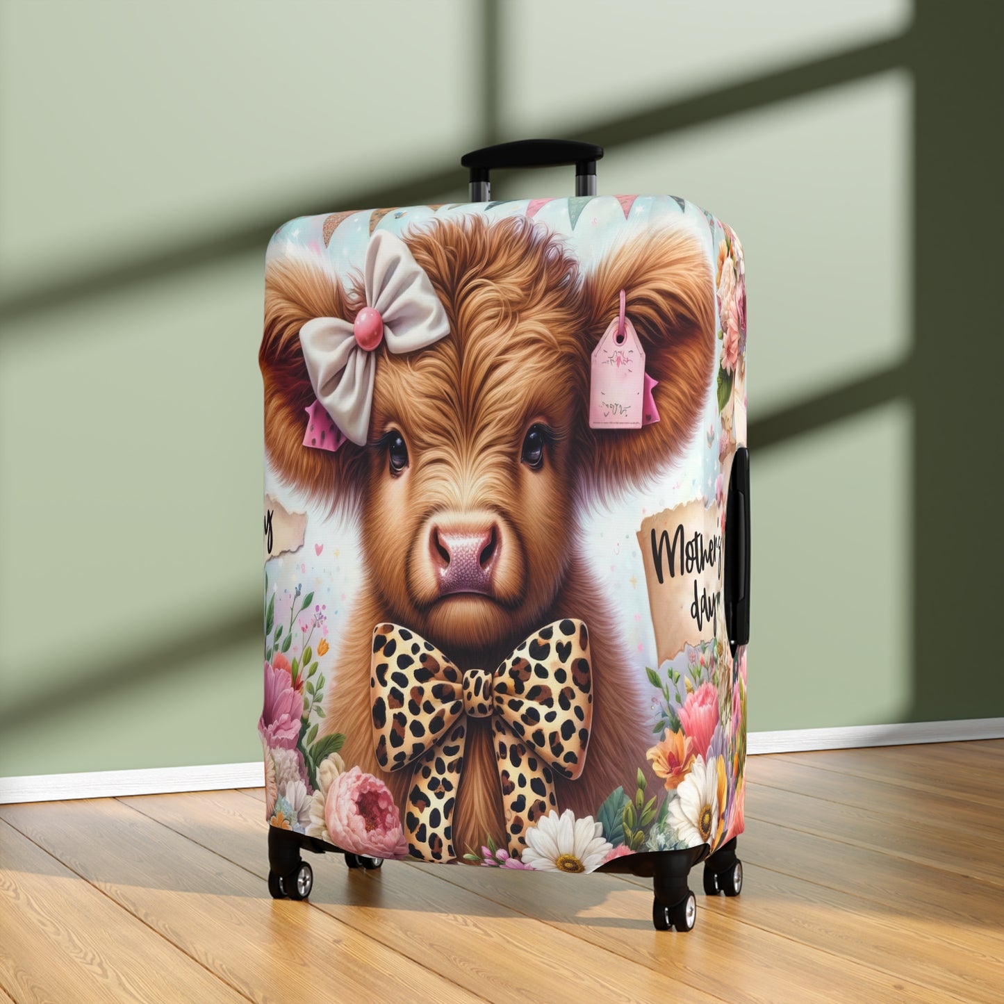 Luggage Cover, Highland Cow, awd-5012