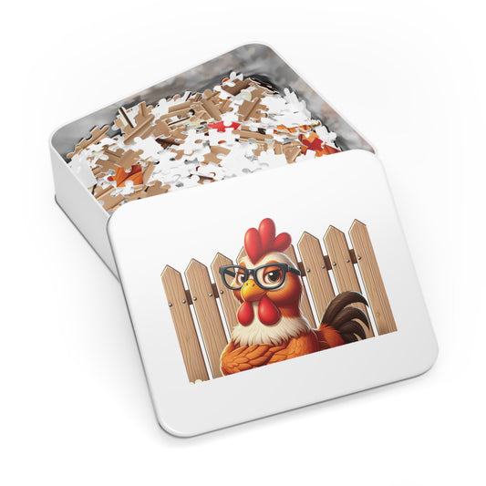 Jigsaw Puzzle, Chicken, Personalised/Non-Personalised (30, 110, 252, 500,1000-Piece)