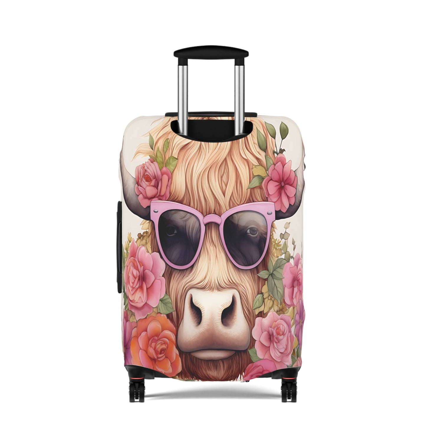 Luggage Cover, Highland Cow, awd-013